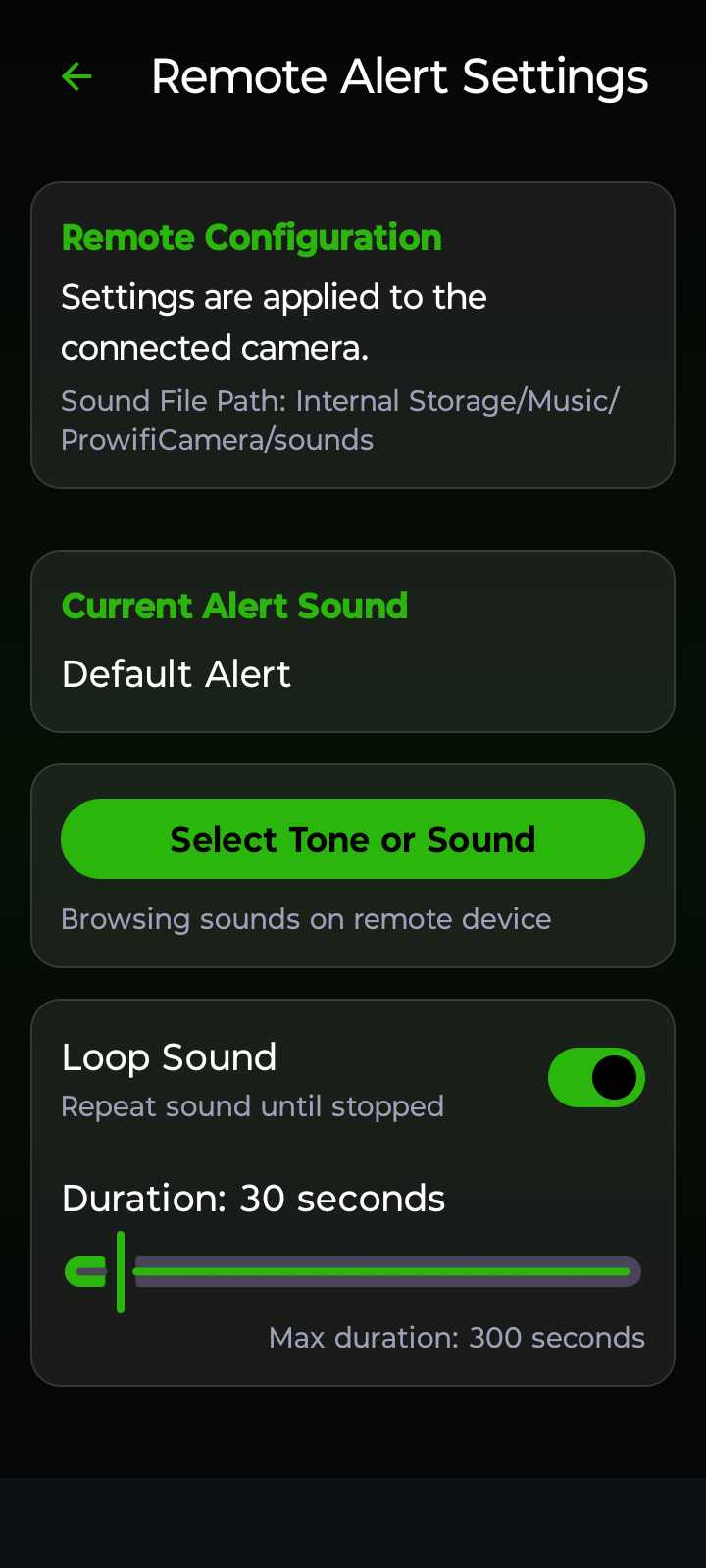 Custom Sound Picker
